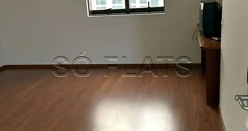 Apto sem mobilia no Q.I disponível para locação contendo 24m², 1 dormitório e 1 vaga.