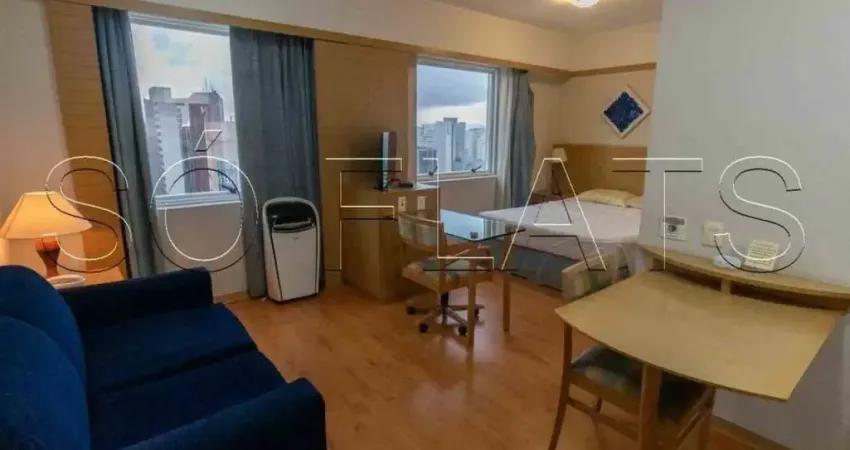 Flat na rua bela cintra para locação, prox a av. paulista e rua da consolação.