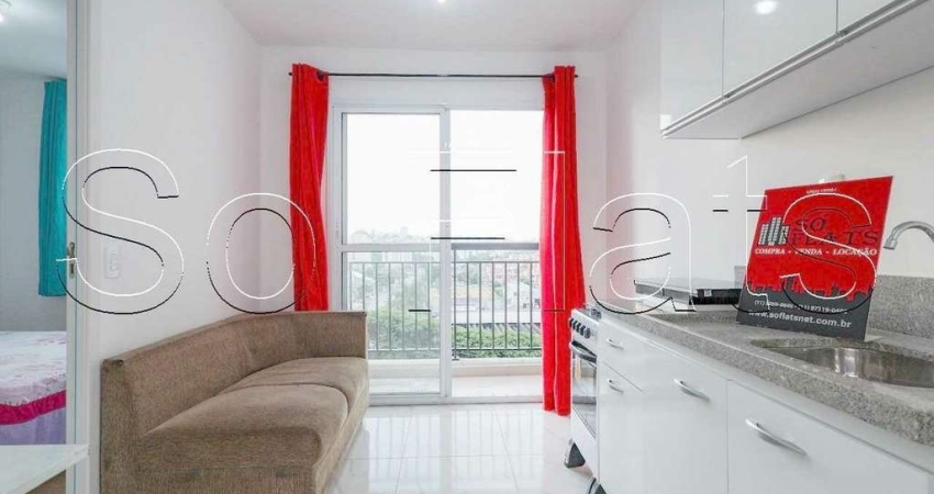 Apartamento estilo studio com 24m² no  Butantã totalmente mobiliado.
