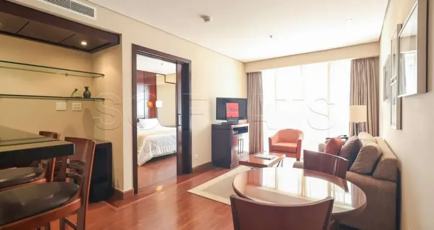 Flat george v itaim disponivel para venda, com 57m², 1 dormitório e 1 vaga de garagem