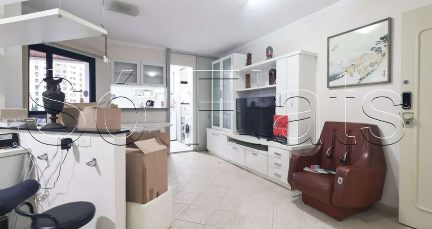 Flat Free Flex disponível para venda com 55m², 1 dormitório e 2 vagas de garagem