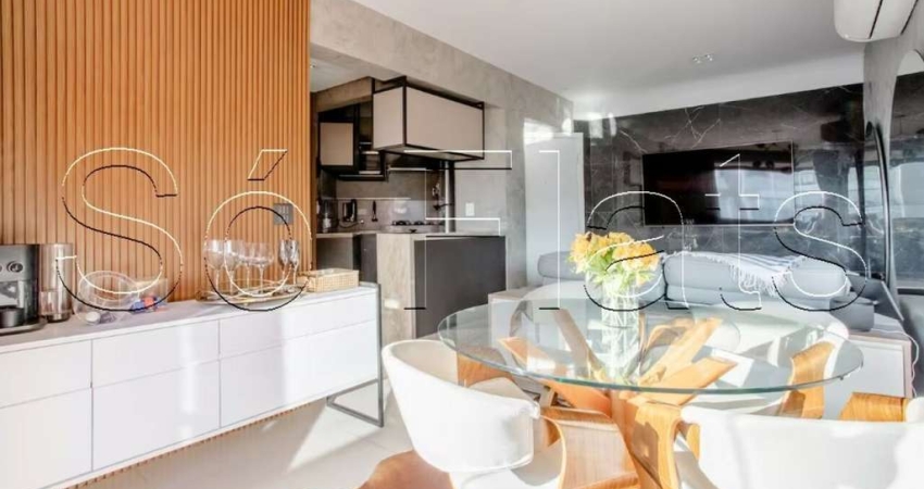 Flat Contemporâneo, disponível para venda com 42m², 01 dorm e 01 vaga