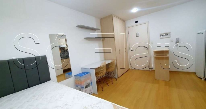 Apartamento no Studio Home com 27m², 1 dormitório e 1 vaga disponível para locação na Consolação