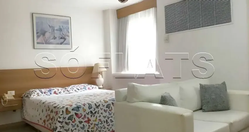 Apto para locação próximo a av paulista totalmente mobiliado e com vaga de estacionamento.