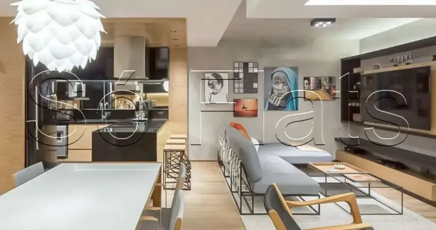 BHD Ibirapuera, Apto disponível para venda com 118m², 1 dormitório e 2 vagas de garagem