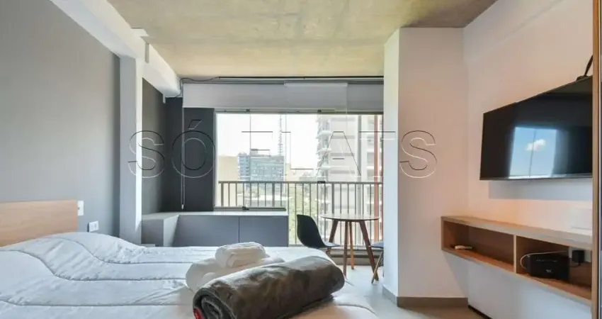Residencial on melo alves, studio disponível para venda com 24m², 1 dormitório