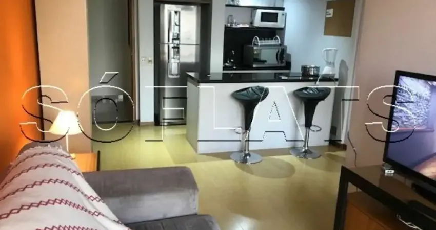 Flat West Side disponível para venda com 45m², 01 dormitório e 01 vaga