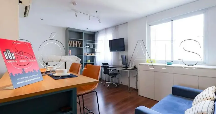 Flat Mercure Vila Olímpia, disponível para venda com 25m², 01 dormitório e 01 vaga