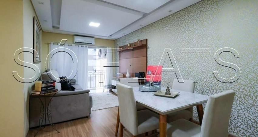 Flat Saint Paul, flat disponível para locação com 41m², 01 dorm e 01 vaga de garagem