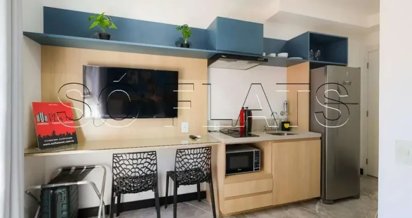 Residencial Haus Mitre Platô Ipiranga, flat no modelo Studio com 19m² e 1 dormitório.