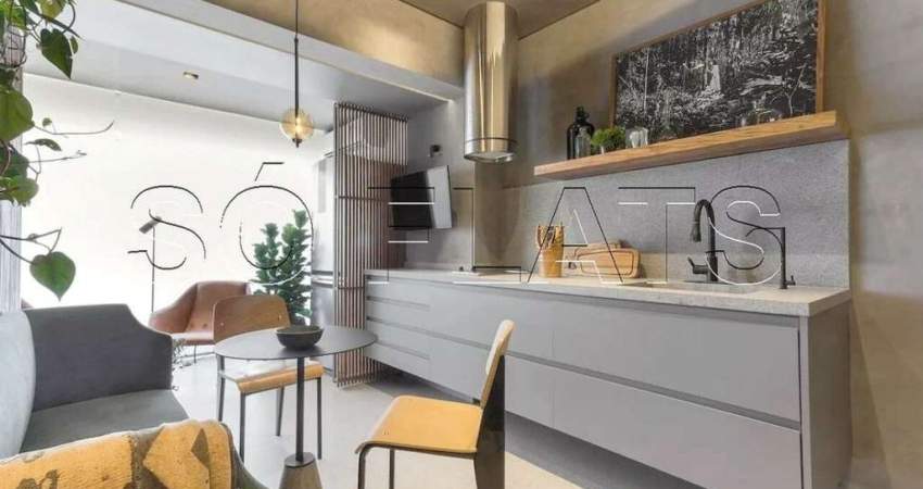 Residencial Summit Pinheiros disponível para venda com 44m², 01 dormitório e 01 vaga de garagem