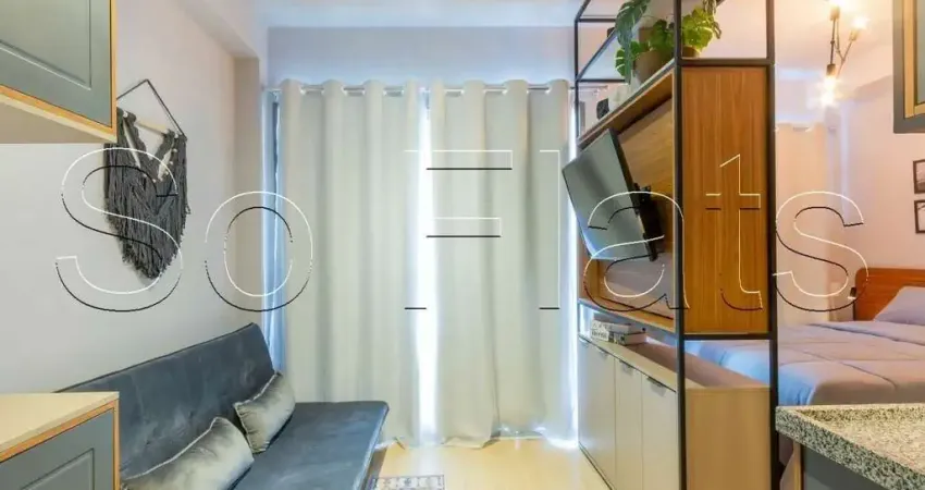 Studio Next One Itaim, apto disponível para locação contendo 27m² e 1 dormitório.