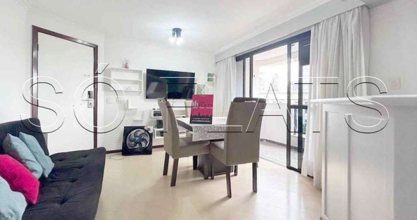 Flat Transamérica Higienópolis Classic disponível para venda com 40m² e 01 vaga de garagem