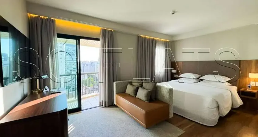 Apartamento com 1 quarto à venda na Avenida Jandira, 501, Moema, São Paulo