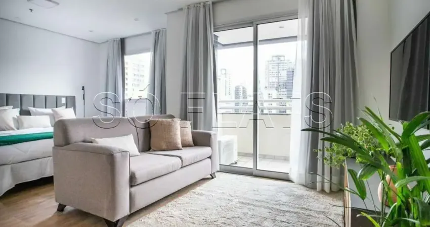 Saint Charbel, flat disponível para locação contendo 36m², 1 dormitório e 1 vaga.