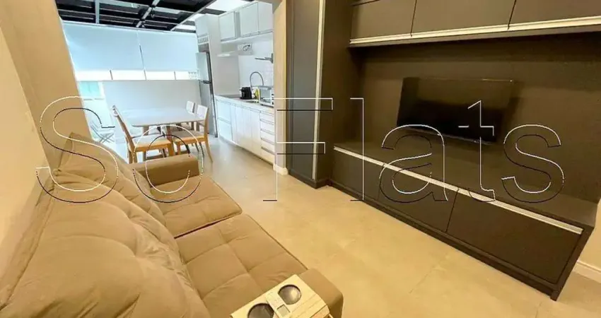 VN Gomes de Carvalho, Apartamento Duplex disponível para venda com 60m², 1 dormitório e 1 vaga