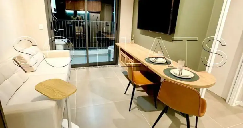 Residencial kronos, flat disponível para locação contendo 30m², 1 dormitório e 1 vaga de garagem.