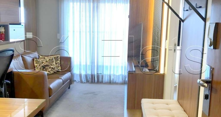 Flat Diogo Home disponível para venda com 47m², 1 dormitório e 1 vaga de garagem
