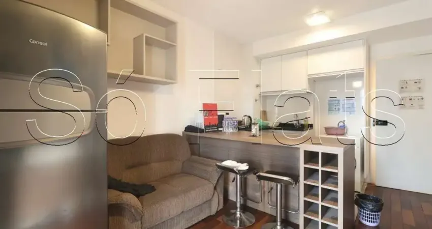 Residencial Add Nova Berrini, apto disponível para locação com 32m², 01 dorm e 01 vaga