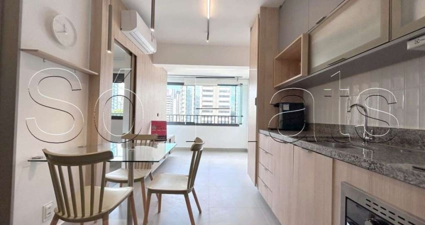 Studio Today Moema, apto disponível para locação com 32m² e 01 dormitório.