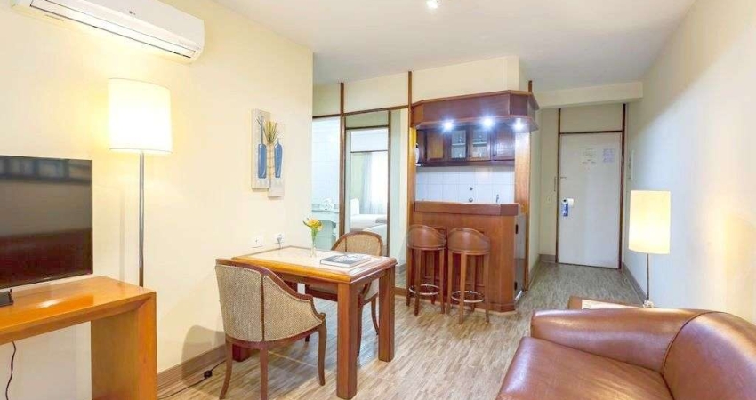 Flat La Residence Itaim disponível para venda com 02 dormitórios, 70m² e 02 vagas de garagem