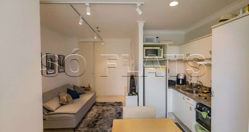 Flat Nobile Suítes Congonhas disponível para venda com 44m², 1 dormitório e 1 vaga de garagem