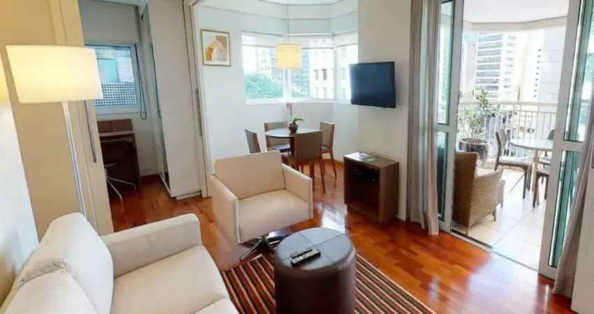 Apartamento no Flat Estanconfor Vila Olímpia com 02 dorms