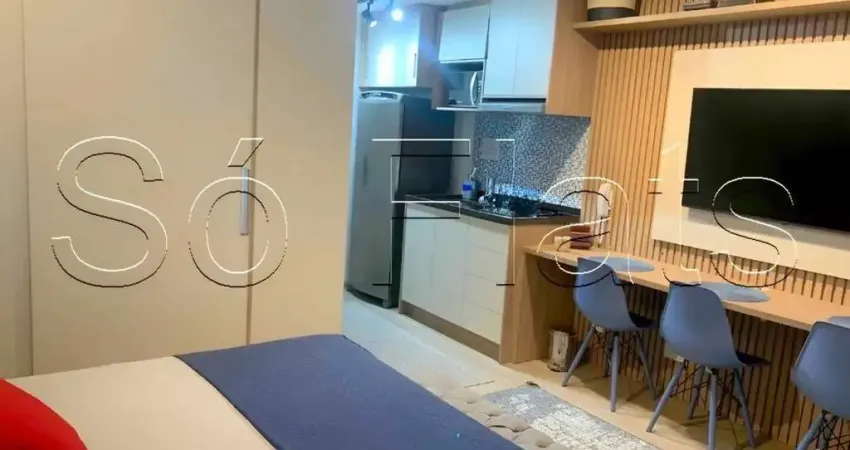 Studio Is Moema disponível para venda com 25m², 01 dormitório