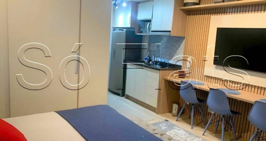 Studio Is Moema disponível para venda com 25m², 01 dormitório