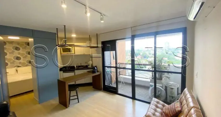 Flat Transamérica Higienópolis Classic disponível para venda com 39m², 01 dorm e 01 vaga de garagem