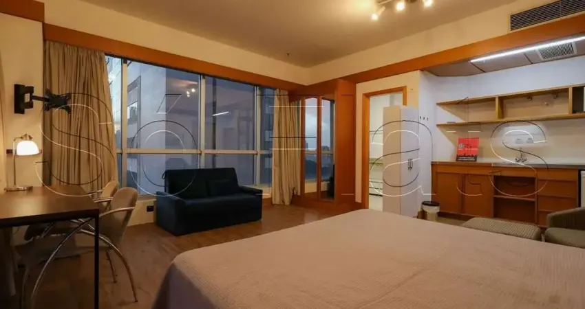 Flat Wyndham Nortel disponível para venda com 39m², 01 dorm e 01 vaga de garagem