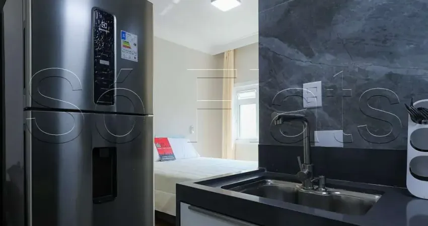 Residencial Fortuna, studio disponível para locação contendo 30m² e 01 dormitório.