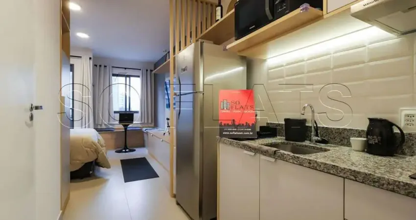 Studio today moema, disponível para locação com 29m² e 01 dormitório.