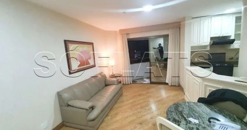 Paulista wall street, apartamento reformado ,oportunidade de locação imperdível.