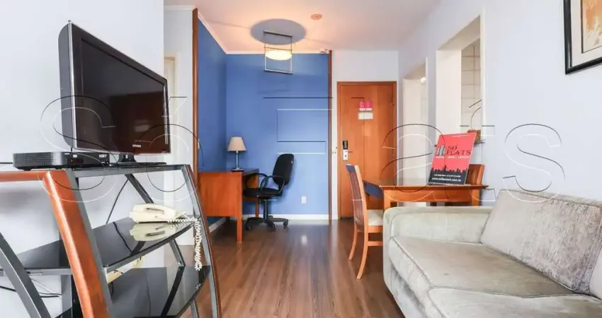 Mercure SP Berrini, flat disponível para locação contendo 43m², 1 dormitório e 1 vaga.