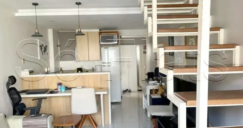 Villaggio, apartamento duplex disponível para venda com 38m², 1 dormitório e 1 vaga
