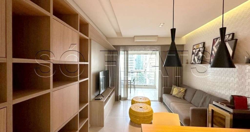 It Style Home, apto disponível para locação contendo 60m², 1 dormitório e 1 vaga de garagem.