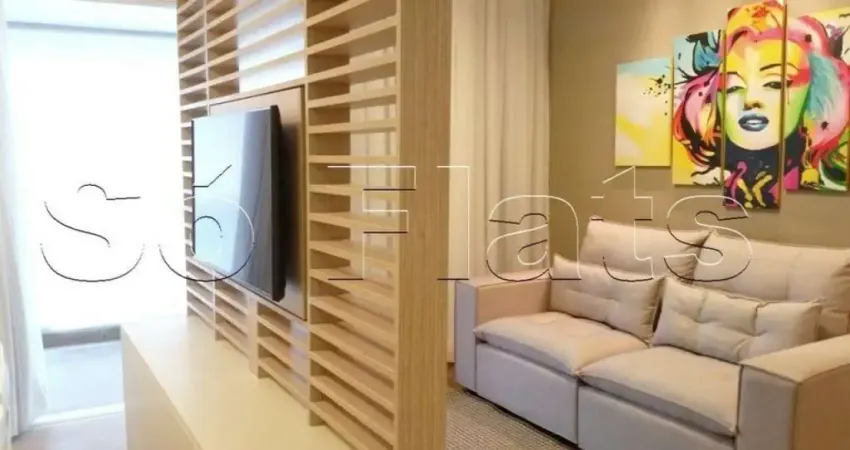 Lindo apartamento no Brooklin, com 1x dormitório, completo e moderno com ótima localização.