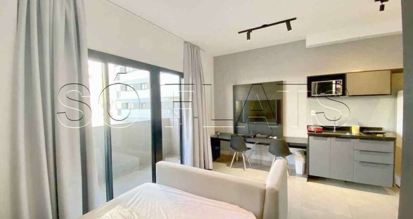 Residencial VN Capote Valente, flat disponível locação contendo 29m² em Pinheiros.
