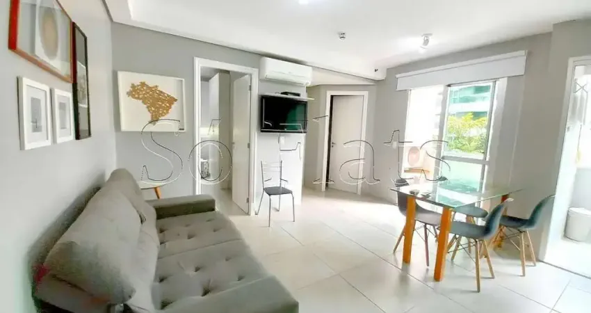 Flat Quality Bela Cintra disponível para venda com 48m², 2 dorms e 1 vaga de garagem