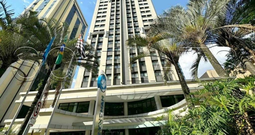 Flat Wyndham São Paulo Berrini disponível para venda com 29m², 01 dormitório e 01 vaga de garagem