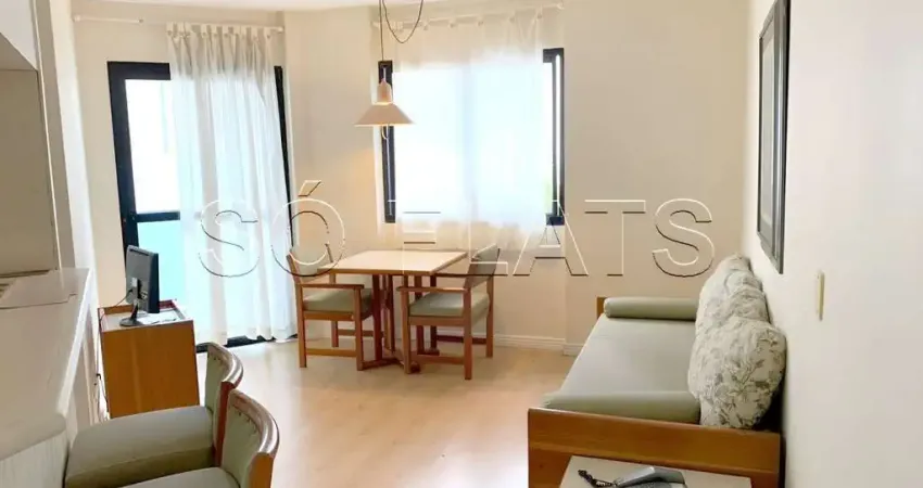 Flat no Jardim Paulista para locação, próximo a Avenida Nove de Julho e Shopping Pamplona.