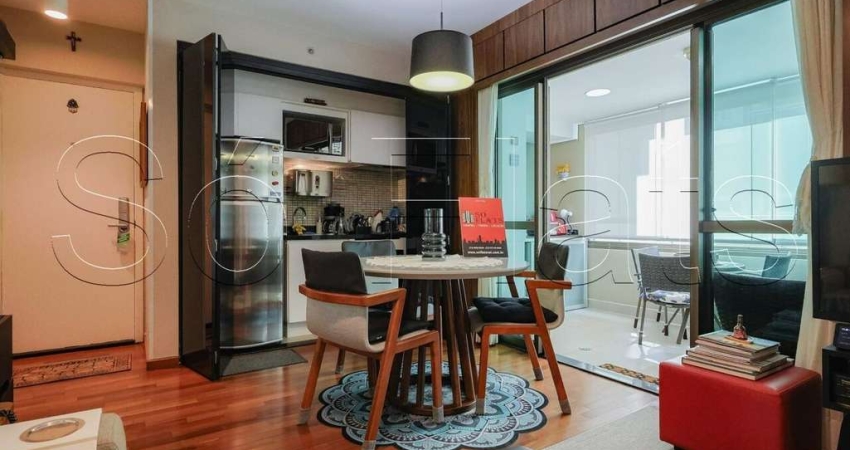 Flat Gran Estanconfor Veranda Berrini disponível para venda com 60m², 02 dorms e 01 vaga de garagem