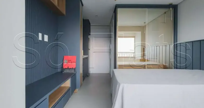 Residencial Grand Vitrali, flat disponível para locação contendo 25m² e 1 dormitório.