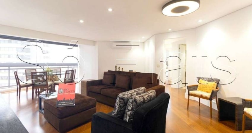 Flat The Sutton House, apartamento disponível  com 120m², 2 dormitórios e 3 vagas