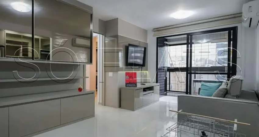 Espaço alpha, flat disponível para locação com 57m², 02 dormitórios e 01 vaga de garagem.