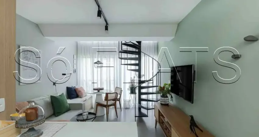Flat no Park Lane disponível para locação com 42m², 01 dormitório e 01 vaga de garagem.