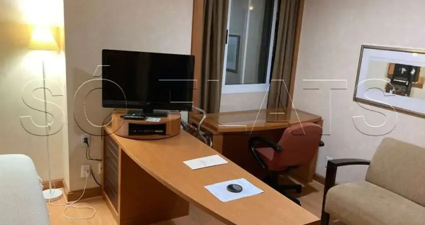 Flat Wyndham São Paulo Paulista disponível para venda com 27m², 1 dormitório e 1 vaga de garagem