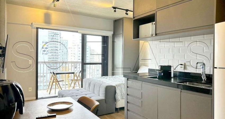 Studio no Residencial BK30 no centro da cidade disponível para venda com 30m² e 1 dorm.