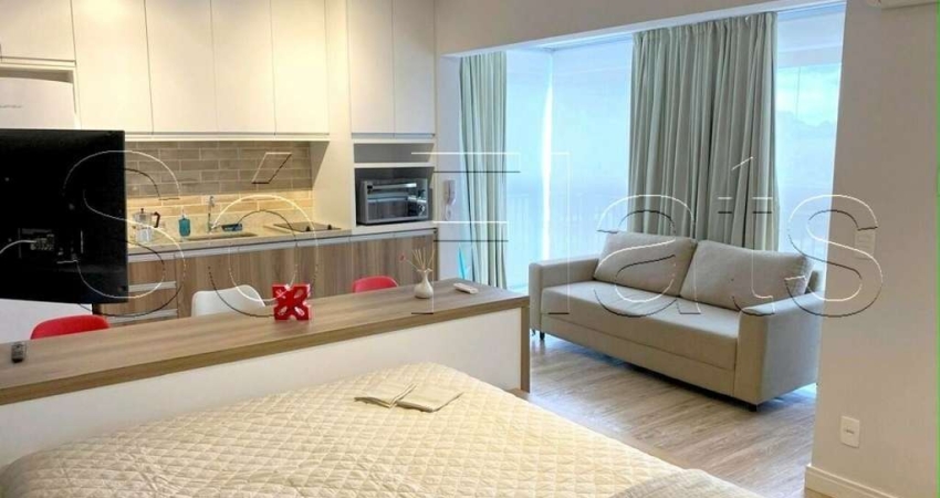 Line Up no modelo studio disponível para locação com 35m², 1 dormitório e 1 vaga
